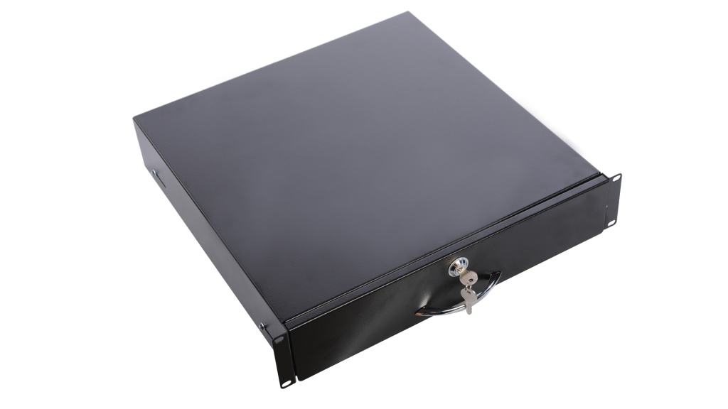 ЦМО ТСВ-Д-2U.450-9005 Полка (ящик) для документации 2U, черный