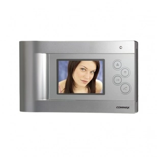 COMMAX CDV - 43Q (Серебро) Монитор цветного видеодомофона, 4.3&quot;, TFT LCD, без трубки (Hands Free), 235х140х35мм, AC 110 - 240В