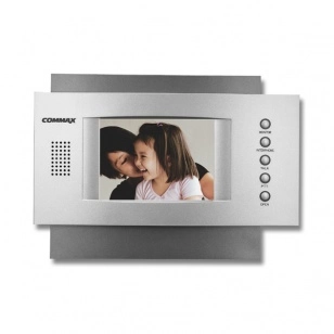 COMMAX CDV - 51AM (Серебро) Видеодомофон цветной NTSC или PAL, TFT LCD экран 5&quot;