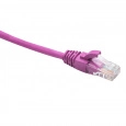 RJ45-RJ45 U/UTP Cat.5e LSZH нг(А)-HF (DR-181707), Патч-корд (коммутационный шнур), 1м, маджента