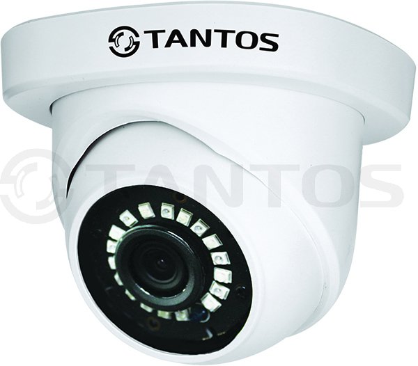 Tantos TSc-EB1080pHDf (3.6) 2Mp Антивандальная купольная универсальная 4в1 видеокамера 1080P «День/Ночь», 1/2.9" Sony Exmor Progressive CMOS Sensor,30 к/с, чувствительность: Цвет: 0.01Люкс, Ч/Б: 0.001Люкс (F1.8, AGC Вкл), 0 Люкс с ИК, механический ИК-филь