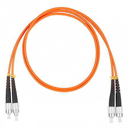 DATAREX FC-FC, дуплекс (duplex) OM2, нг(А)-HF, оранжевый, 1,0 м Шнур оптический коммутационный (патч-корд)