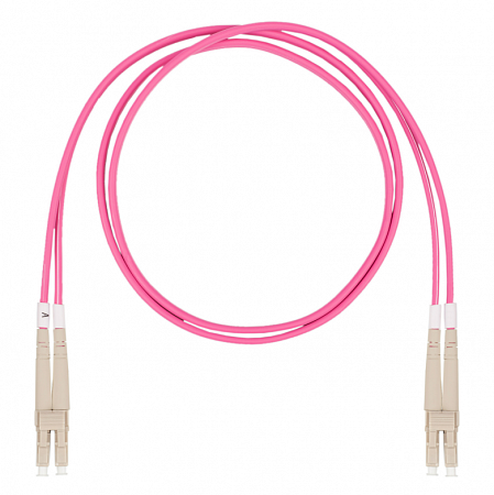 DATAREX LC-LC, дуплекс (duplex) OM4, нг(А)-HF, маджента, 15 м Шнур оптический коммутационный (патч-корд)