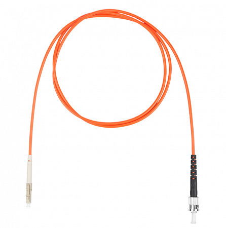 DATAREX LC-ST симплекс (simplex) OM2, нг(А)-HF, оранжевый, 1,5 м Шнур оптический коммутационный (патч-корд)