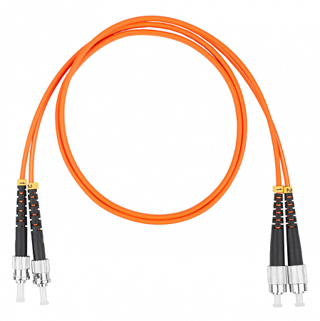 DATAREX FC-ST, дуплекс (duplex) OM2, нг(А)-HF, оранжевый, 0,5 м Шнур оптический коммутационный (патч-корд)
