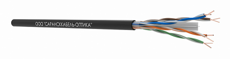 САРАНСККАБЕЛЬ-ОПТИКА UTP Cat.6 4х2х0.54 Cu PE OUTDOOR (305м/бухта) Кабель витая пара  (КСС.СКО.UU.C6.4.04.7.9) СКО