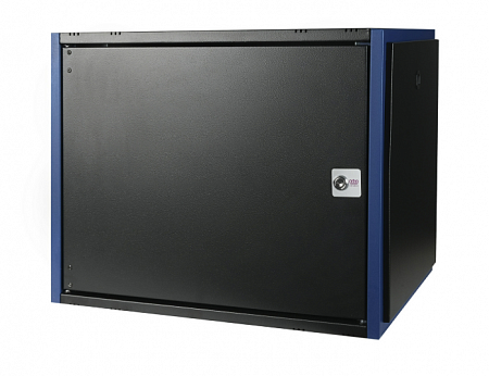 DATAREX 19&quot;, 9U 600х450 Шкаф настен, дв. мет, сер.