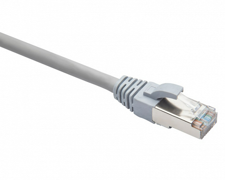 DATAREX F/UTP Коммутационный шнур категория 5e LSZH нг(А)-HF 15,0 м, серый.