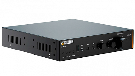 Roxton AA-40M МР3-плеер-USB-Bluetooth-усилитель 40 Вт, 1 микр./1 лин. вход