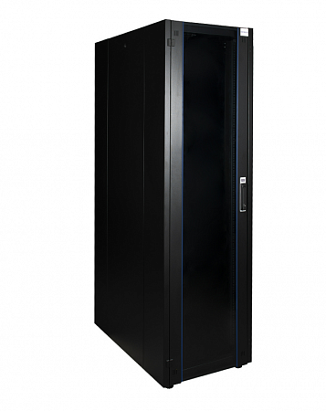 DATAREX 19&quot;, 36U 600х1000 Шкаф нап., перед. дв. стек, задн. стен., мет, сер.