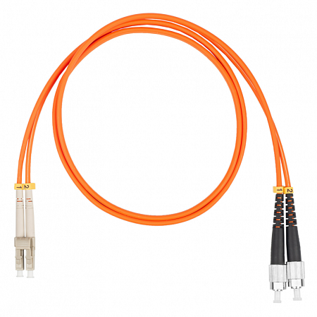 DATAREX LC-FC, дуплекс (duplex) OM2, нг(А)-HF, оранжевый, 0,5 м Шнур оптический коммутационный (патч-корд)