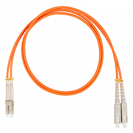 DATAREX LC-SC, дуплекс (duplex) OM2, нг(А)-HF, оранжевый, 20 м Шнур оптический коммутационный (патч-корд)