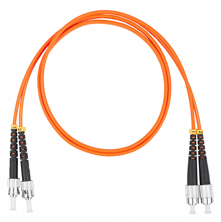 DATAREX FC-ST, дуплекс (duplex) OM2, нг(А)-HF, оранжевый, 10 м Шнур оптический коммутационный (патч-корд)