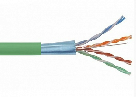 САРАНСККАБЕЛЬ-ОПТИКА FTP Cat.5e 4х2х0.52 Cu PVC нг(А)-LSLTx indoor (305м/бухта) Кабель витая пара (КСС.СКО.FU.C5e.5.04.5.1) СКО Premium