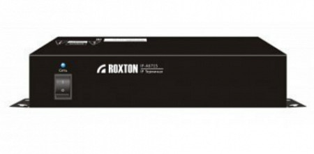 Roxton IP-A6715 IP-терминал, TCP/IP - лин. сигнал, 1 микр. + 1 лин. вход, настенный, работа с IP-A6716 по UTP
