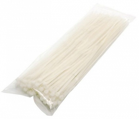 Cieffeplast Хомут-стяжка nylon 250х7.6мм, бесцветный, в упак. 100шт, Cieffeplast