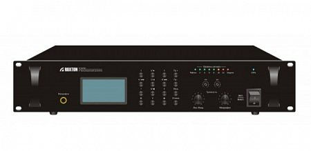Roxton IP-A6760 IP-усилитель, 60 Вт, 1 микр.+ 1 лин. вход, запуск mp3-проигрывателя, 2U