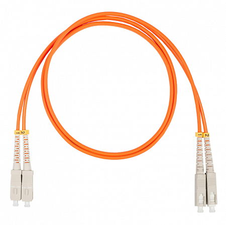 DATAREX SC-SC, дуплекс (duplex) OM2, нг(А)-HF, оранжевый, 5,0 м Шнур оптический коммутационный (патч-корд)